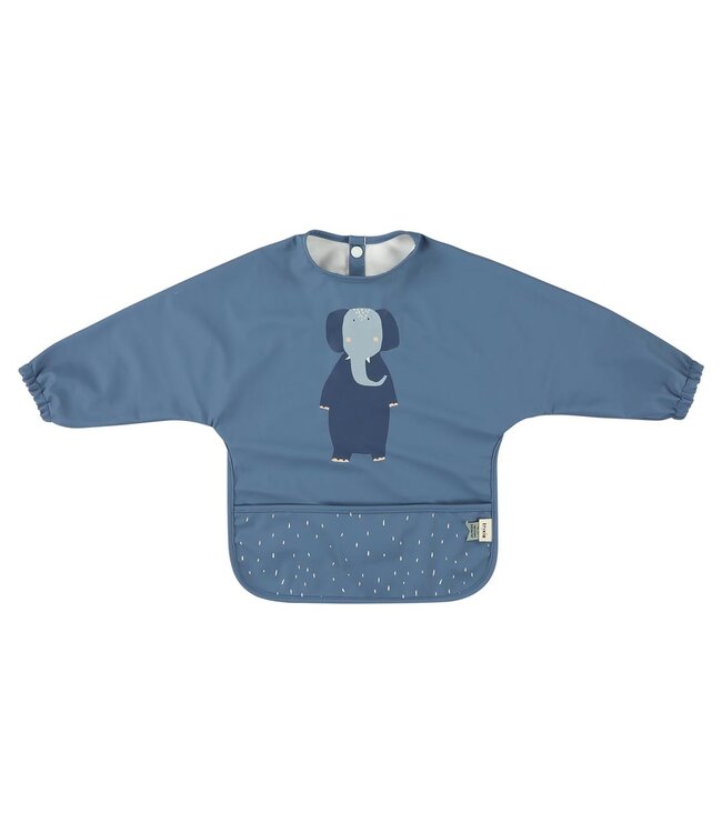 Trixie - 96-330  Waterproof long sleeve bib - Mrs. Elephant