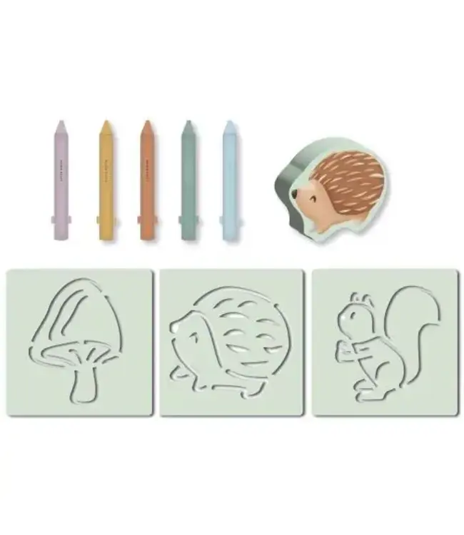 Little Dutch - Badkrijtjes - Meerkleurig - Forest Friends