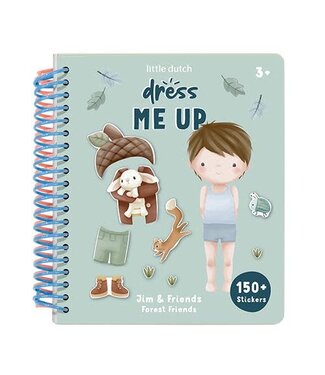 Little Dutch Little Dutch - Aankleed-en stickerboek - Forest friends