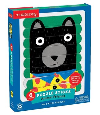 Mudpuppy - Puzzle sticks Animal friends