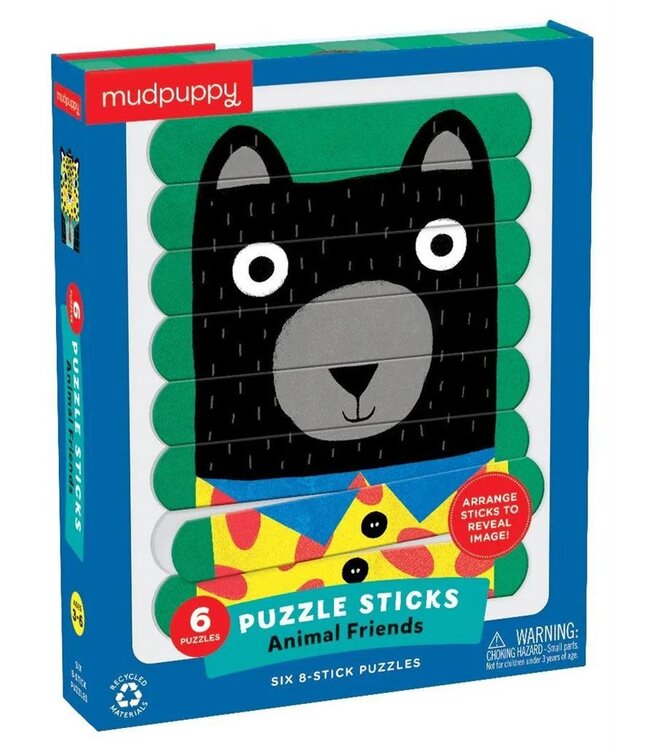 Mudpuppy - Puzzle sticks Animal friends