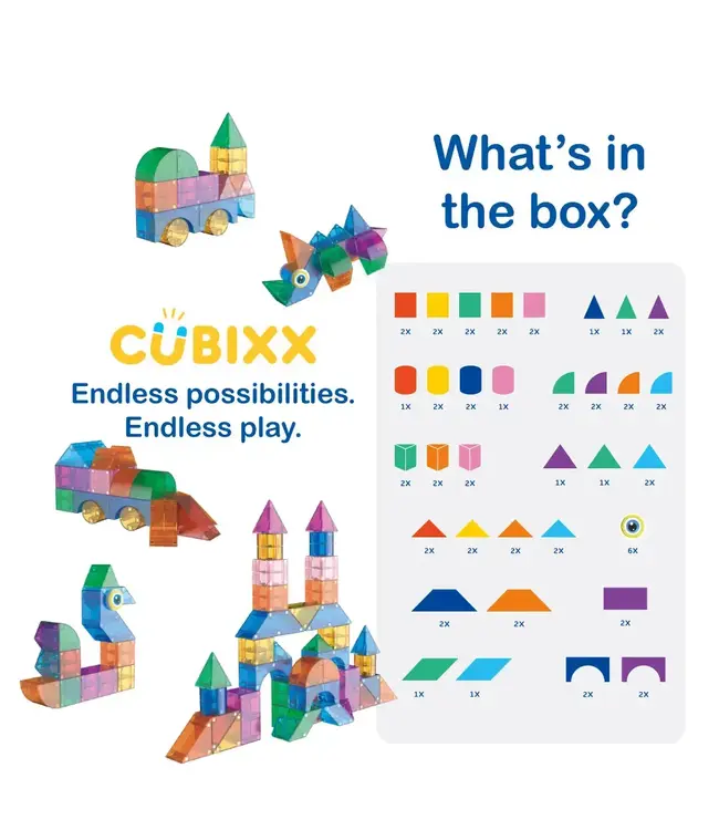 Cubixx - creative pack 64 pieces