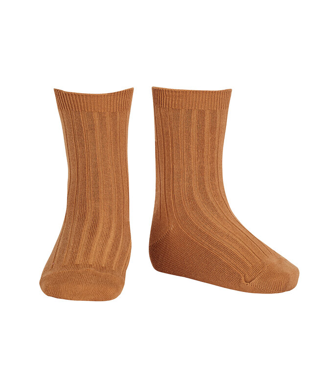 Condor Condor - Basic rib short socks 688