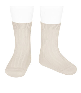 Condor Condor - Basic rib short socks 304