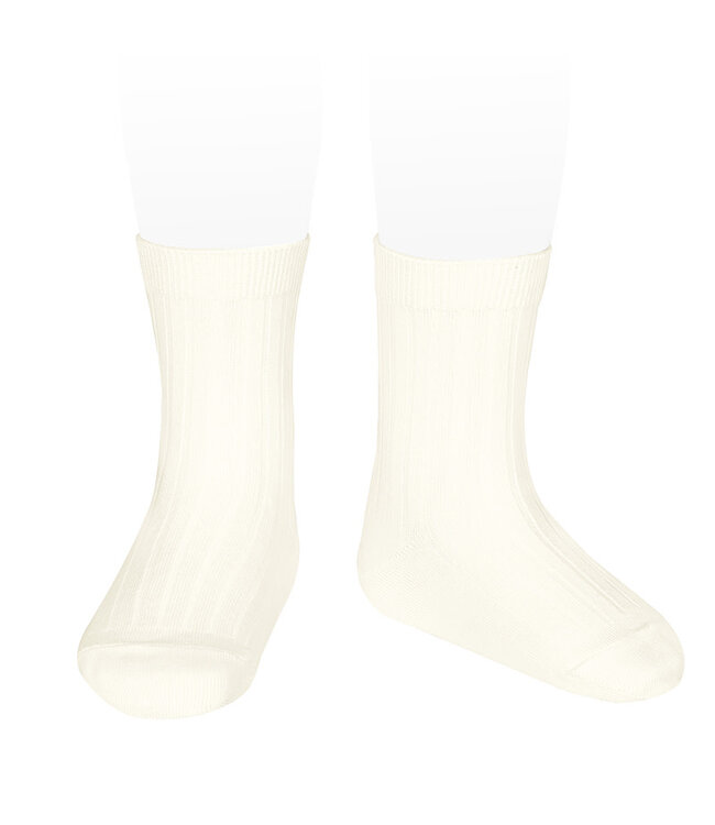 Condor - Basic rib short socks 303