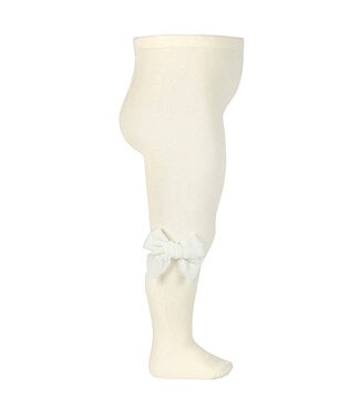 Condor Condor - Cotton tights with bow 303