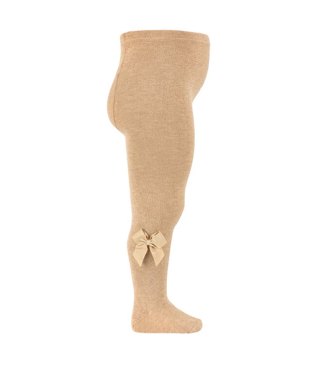 Condor Condor - Cotton tights with bow 316