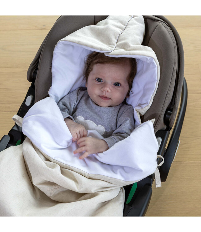 Living Nature - Voetenzak / engelennestje Linnen collectie