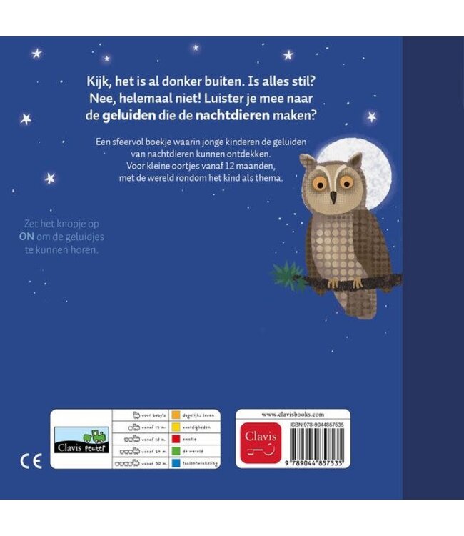 Clavis - Geluidenboekje Nachtdieren
