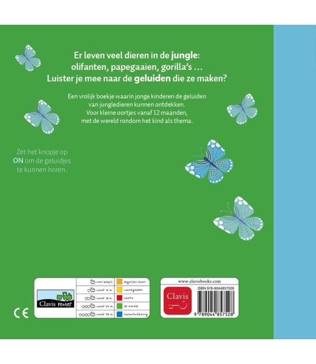 Clavis - Geluidenboekje De jungle