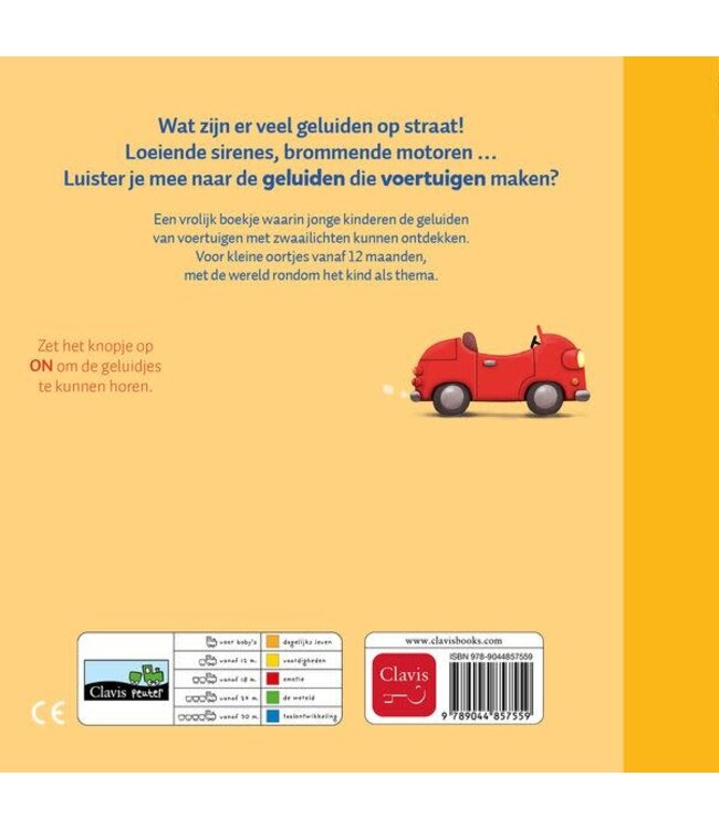 Clavis - Geluidenboekje Dag brandweerwagen en andere voertuigen