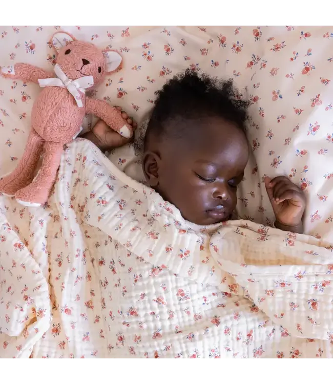 Cam Cam Copenhagen - Muslin Baby blanket Gots berries