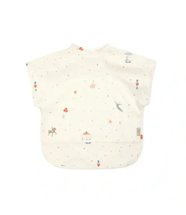 Cam Cam Copenhagen - Sleeved Bib - Carousel