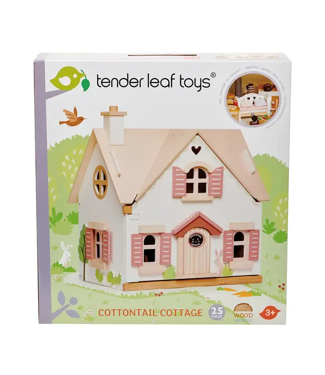 Tender Leaf - Poppenhuis COTTAGE 'COTTONTAIL'