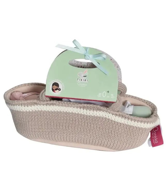 Tikiri - Bonikka Baby Doll Collectie DRAAGWIEGJE met POP