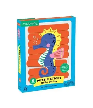 Mudpuppy - Puzzle sticks Under the sea