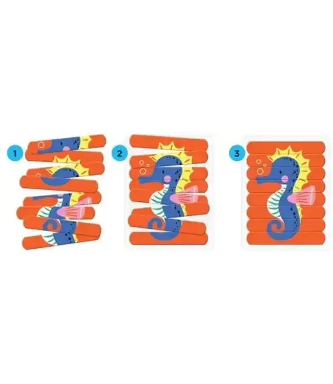 Mudpuppy - Puzzle sticks Under the sea