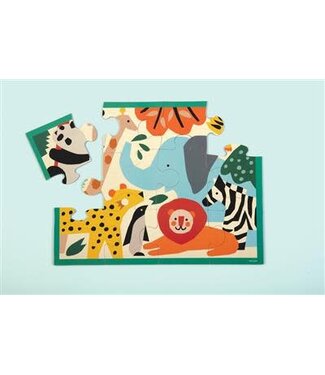 Mudpuppy - Pouch puzzle Zoo animals