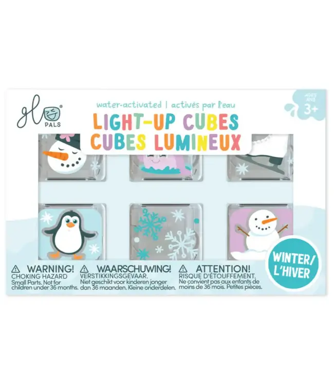 Glo Pals Glo Pals - light up cubes 6-pc WINTER