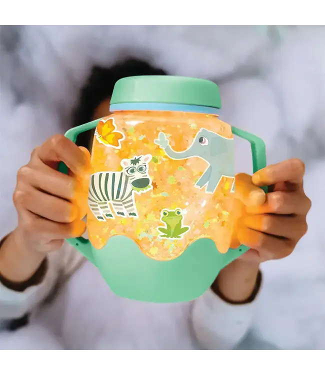 Glo Pals - DIY jarset green Zoo