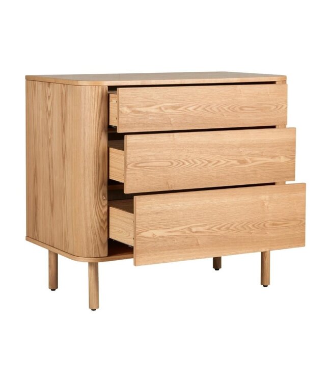 Quax - Yume commode met 3 lades - Natural ash wood
