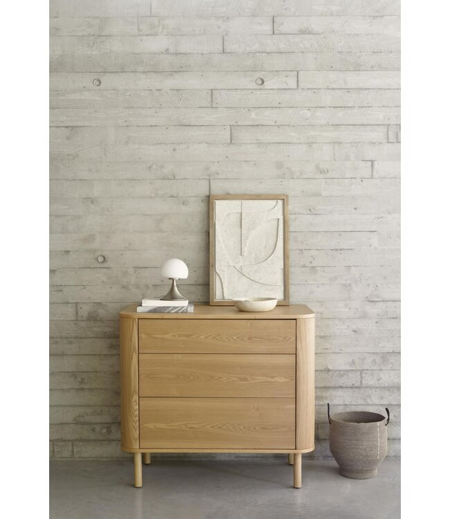 Quax - Yume commode met 3 lades - Natural ash wood
