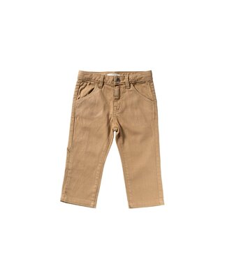 Your Wishes Your Wishes - Strech twill workers pants Chai