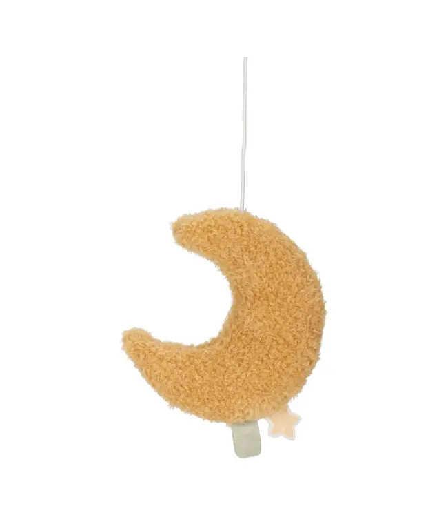 Little Dutch - Houten Muziekmobiel - Beige - Newborn Naturals