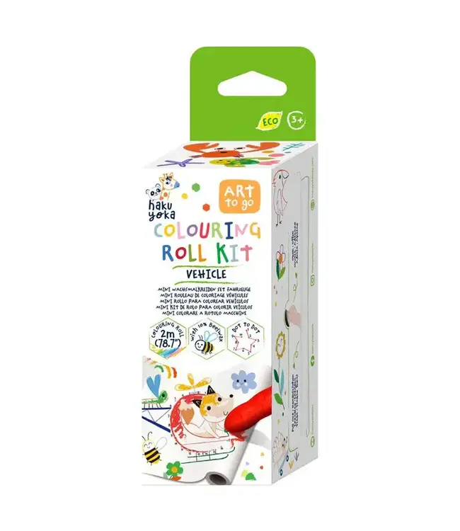 Haku Yoka Hahu Yoka - Mini kleurrol kit / voertuigen