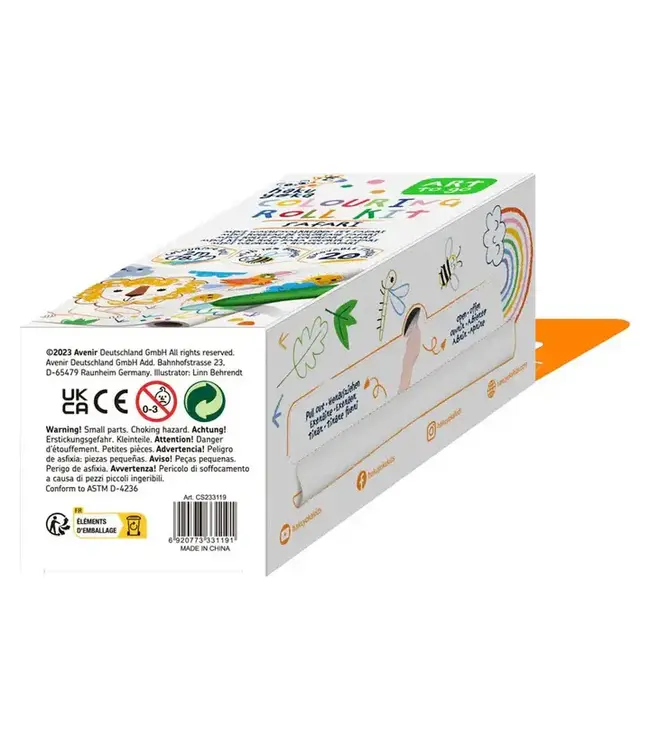 Hahu Yoka - Mini kleurrol kit / Safari