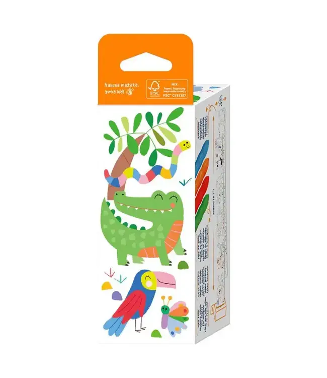 Hahu Yoka - Mini kleurrol kit / Safari