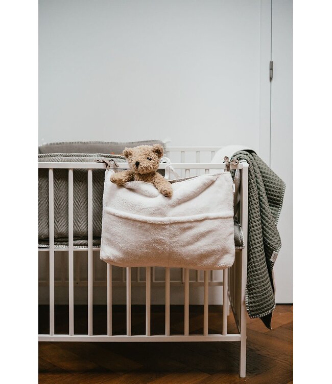 Koeka - Wiegdeken Wafel/teddy Oslo moss