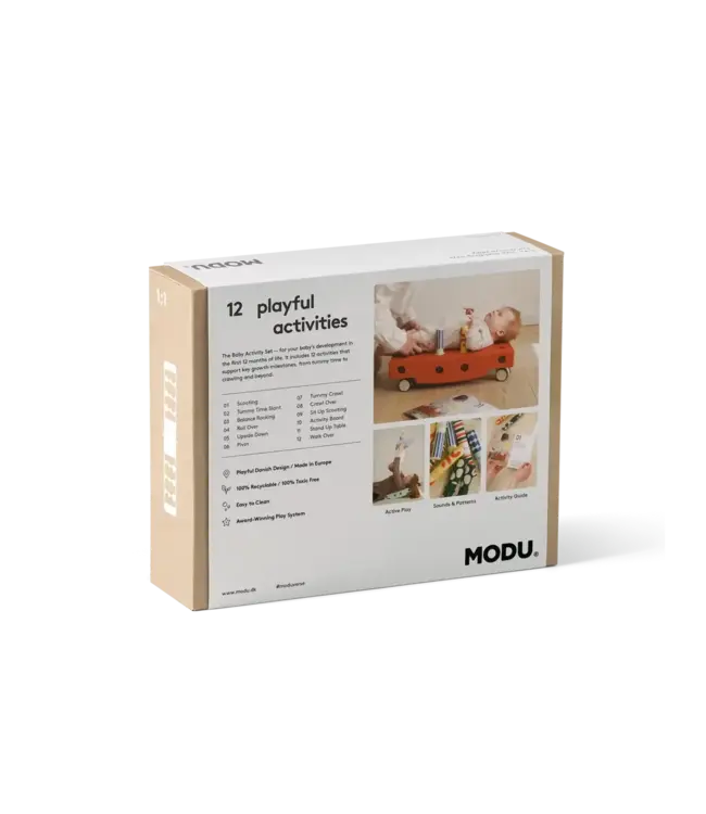 MODU - Baby activity Set Sand Grey / Honey Yellow