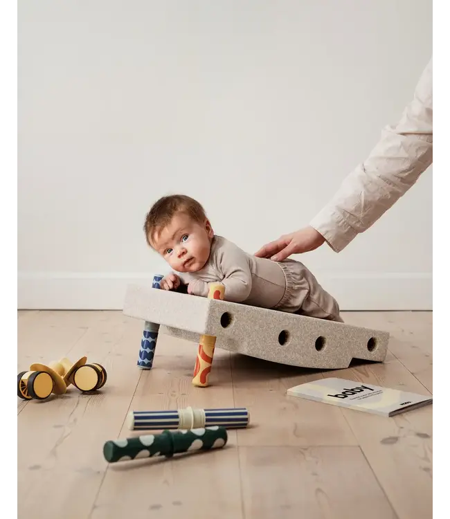 MODU - Baby activity Set Sand Grey / Honey Yellow