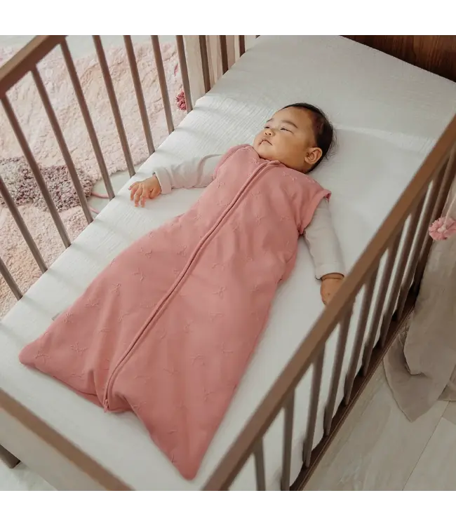 Meyco - Studio Slaapzak met afritsbare mouwen Bow  Rose