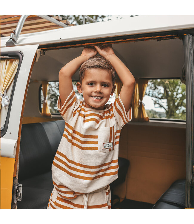 Your wishes - Triad Stripe bermuda shorts multicolor