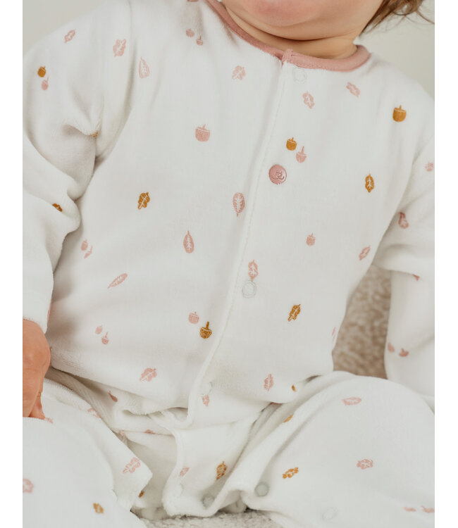 Noukies - Set van 2 Pyjamas Fluweel Autumn Forest