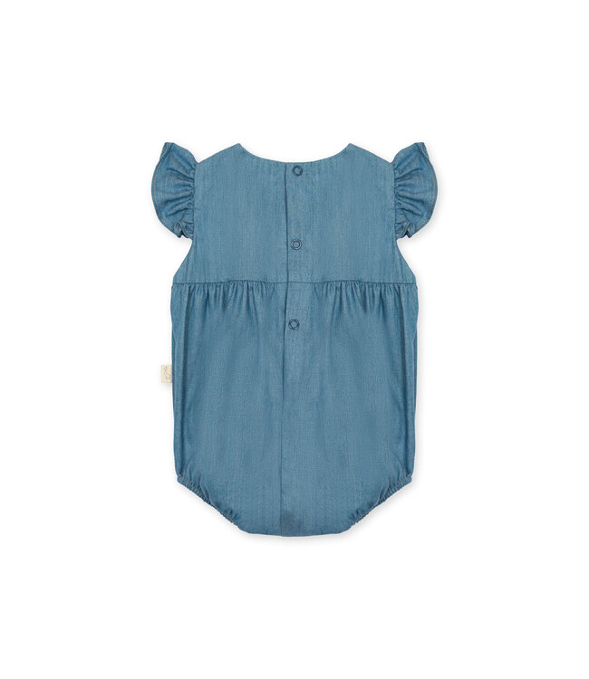 Baby Gi - Jeans romper with bow