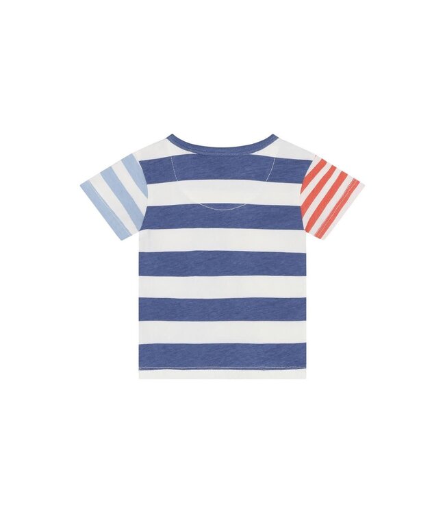 Noppies - T-shirt stripes - Dusty blue