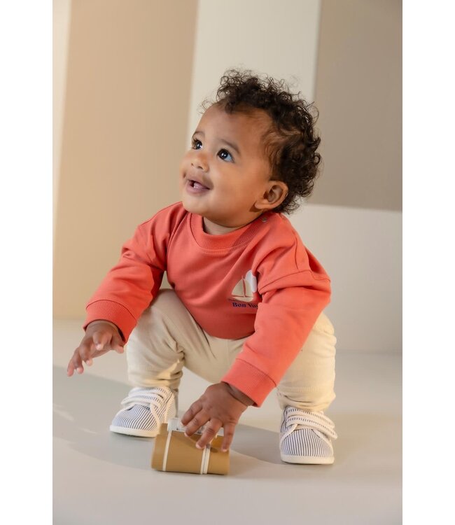 Noppies - Sweater backprint - Burnt Sienna