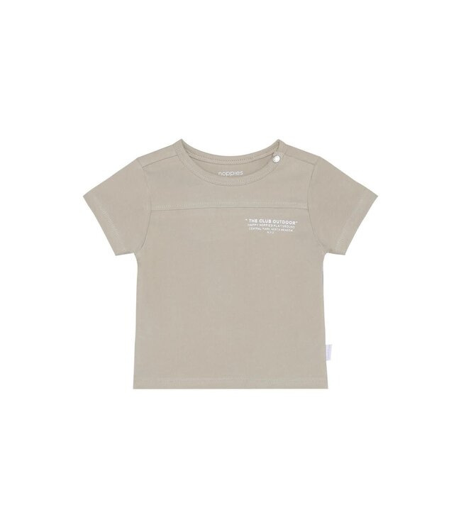 Noppies - T-shirt backprint - Abbey stone