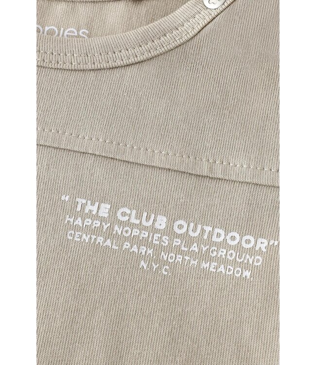 Noppies - T-shirt backprint - Abbey stone