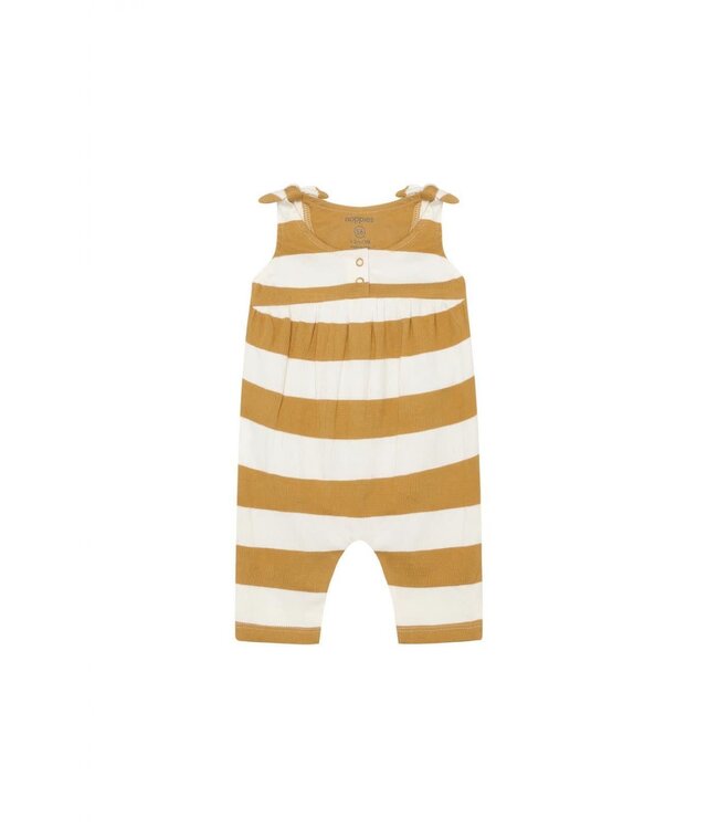 Noppies - jumpsuit sleeveless stripe - prairie sand