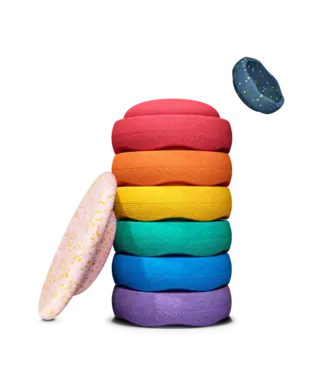 Stapelstein - Rainbow Set Water Lily