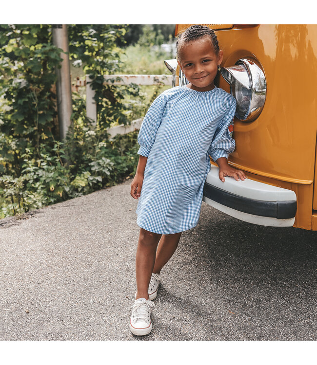 Your Wishes - Puff sleeve dress Allure Vichy