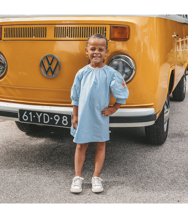 Your Wishes - Puff sleeve dress Allure Vichy