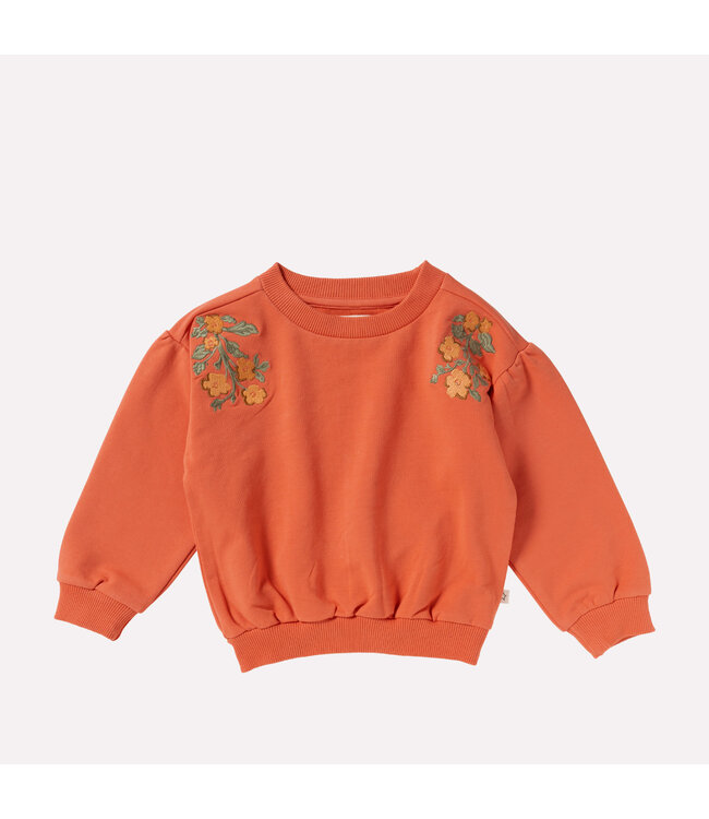 Your Wishes - Oversized sweater Burnt Sienna