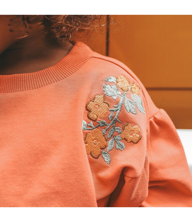 Your Wishes - Oversized sweater Burnt Sienna