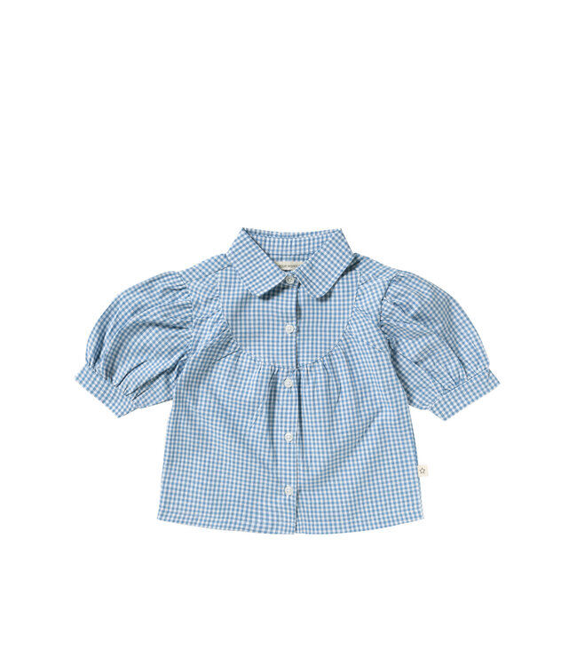 Your Wishes - Vichy shirt blue