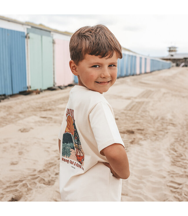 Your Wishes - Oversized tee white swan